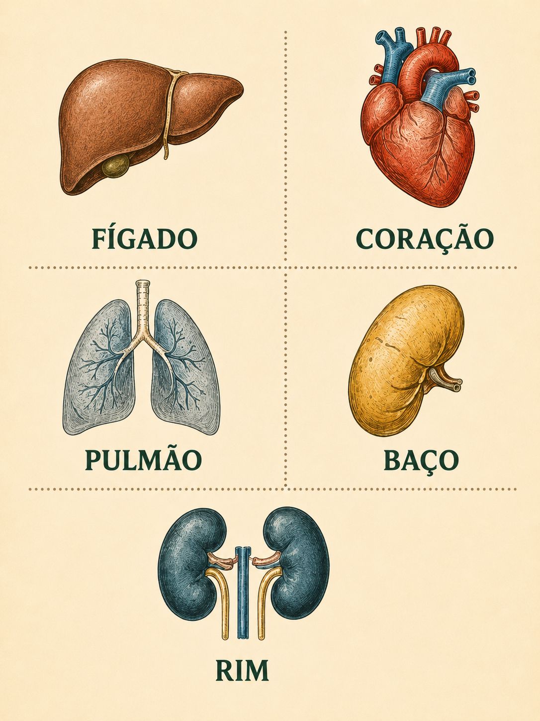 Órgãos Zang e Fu